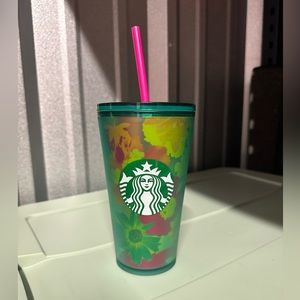 NEW grande Starbucks soft touch tumbler